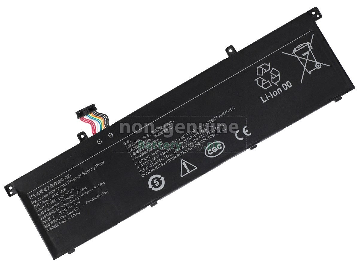 XiaoMi R14B03W(2ICP8/58/60) Replacement Battery