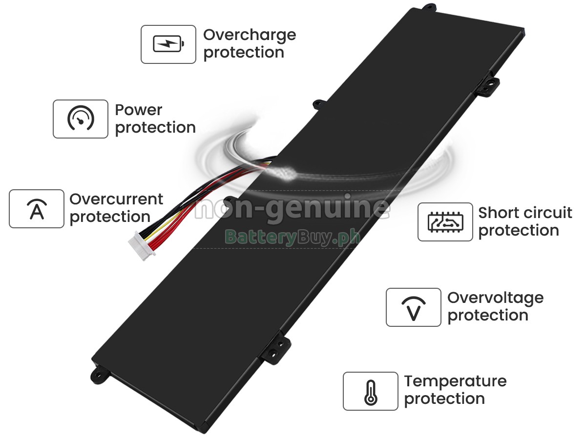 XIDU 4663117-2S2P Replacement Battery