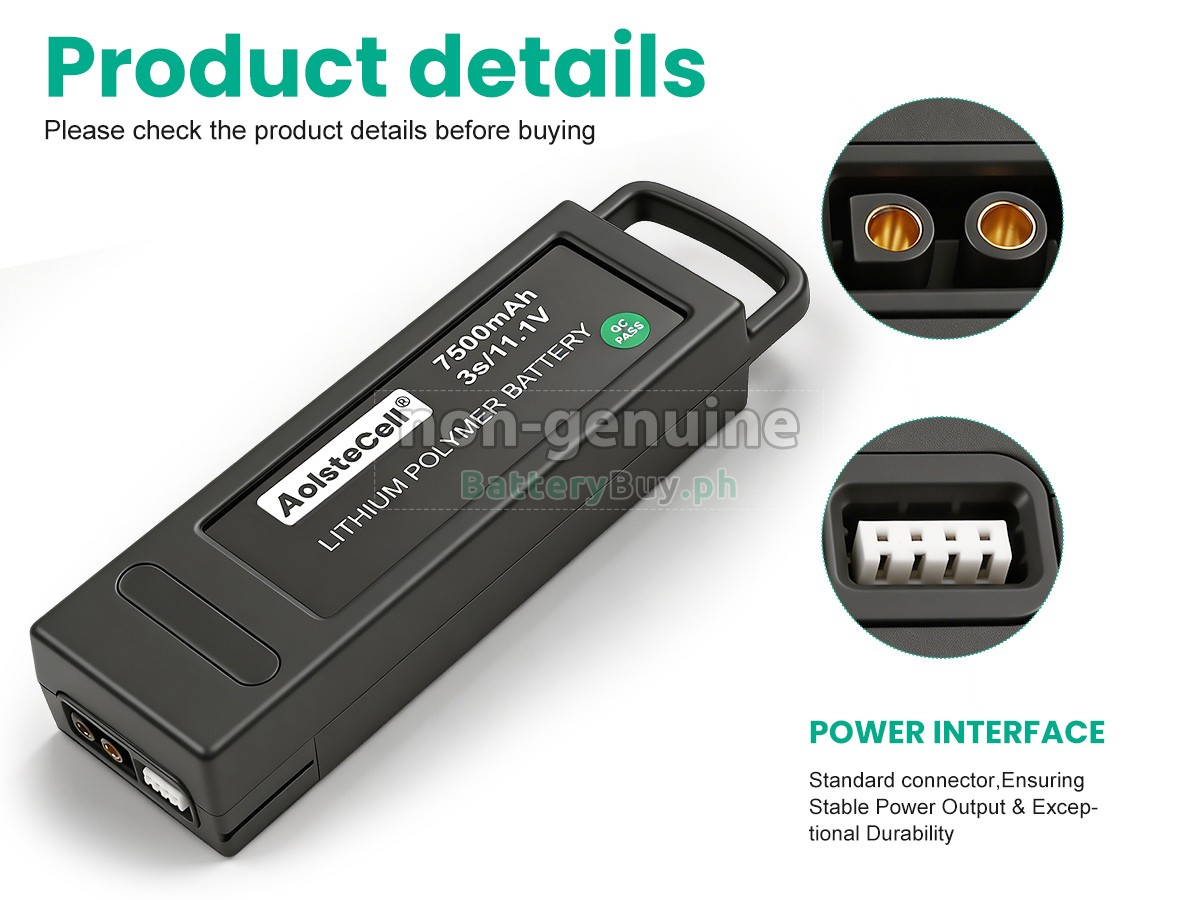 Yuneec Q500 4K TYPHOON RC DRONE Replacement Battery