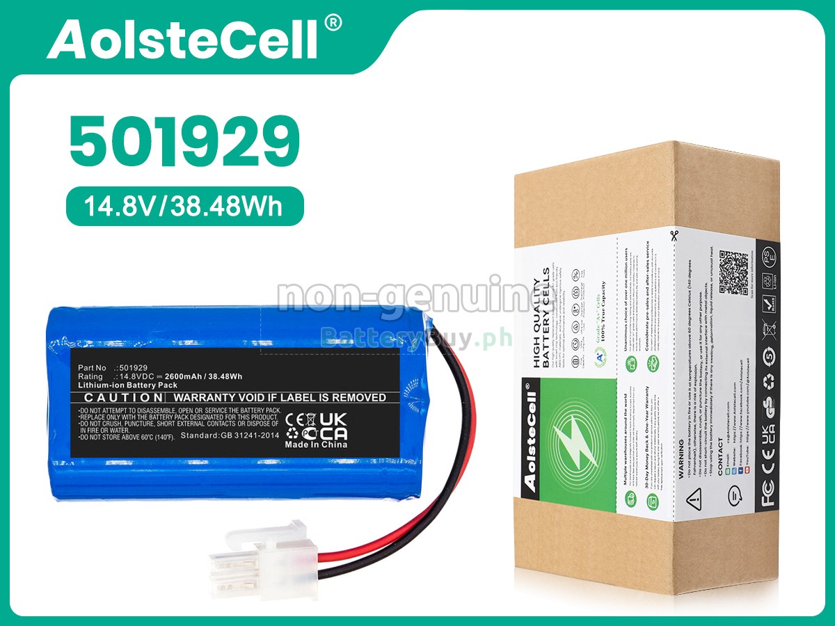 Zaco 501929 Replacement Battery