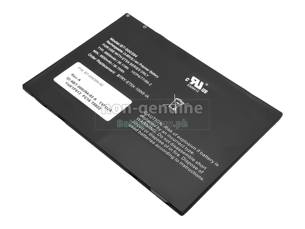 Zebra BTRY-ET5X-10IN5-IA Replacement Battery