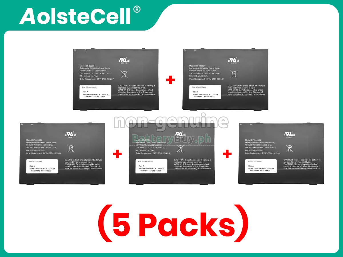 Zebra BTRY-ET5X-10IN5-IA Replacement Battery