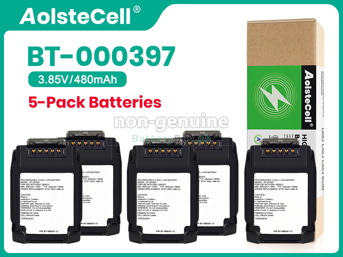 Zebra BT-000397-12 Replacement Battery