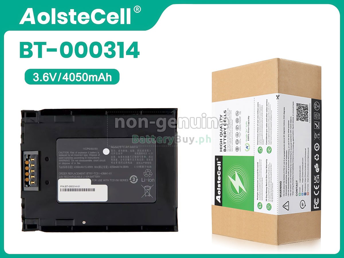 Zebra BT-000443-04 A T1F214 Replacement Battery