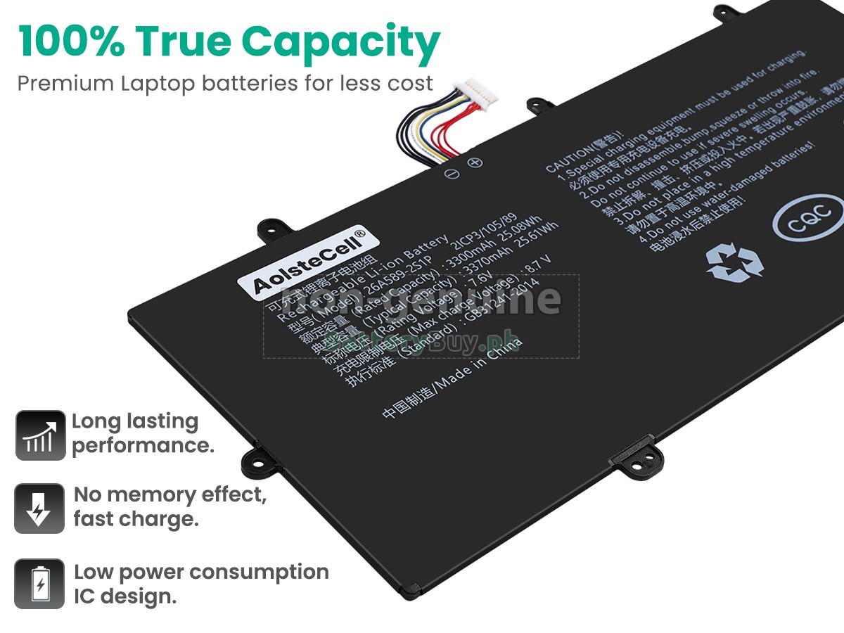 ZTE W601E Replacement Battery