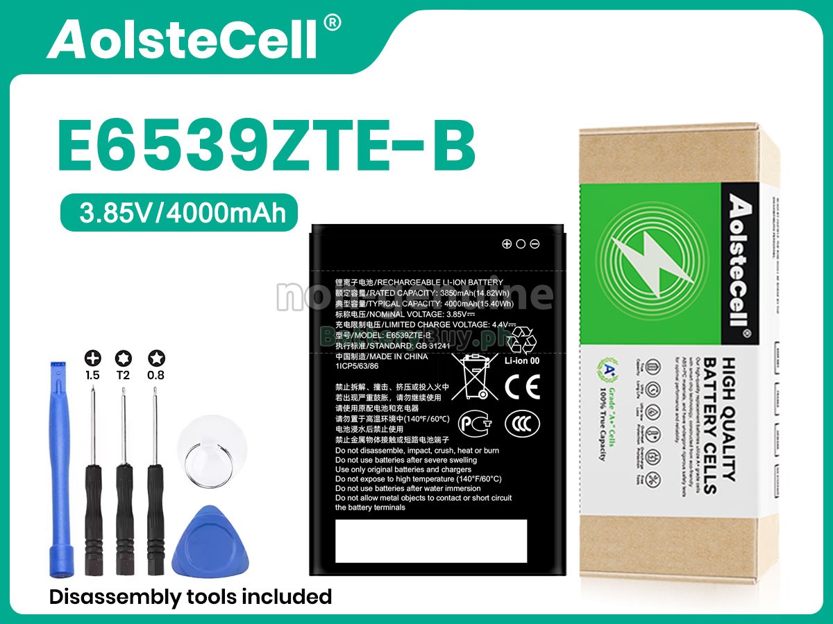 ZTE E6539ZTE-B Replacement Battery