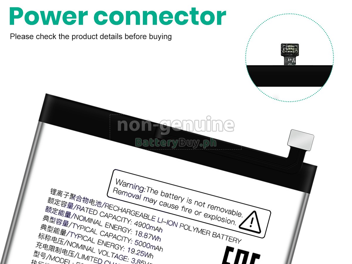 ZTE BLADE A35 Replacement Battery