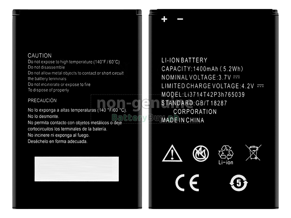 ZTE T230 Replacement Battery