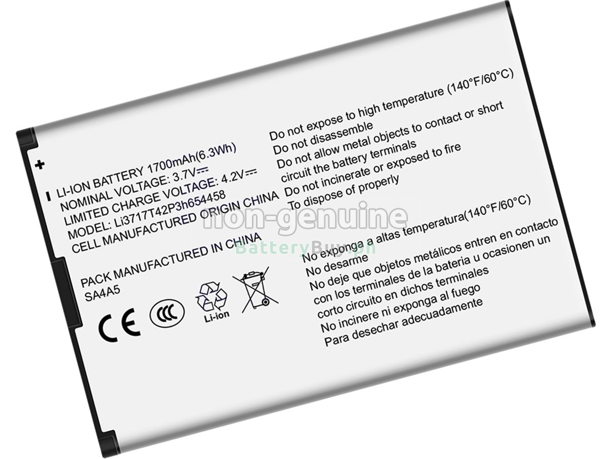ZTE EUFI890 Replacement Battery
